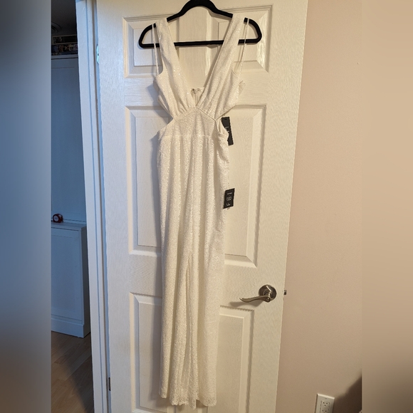 Lulu's Sequins Jumpsuit - Picture 2 of 3